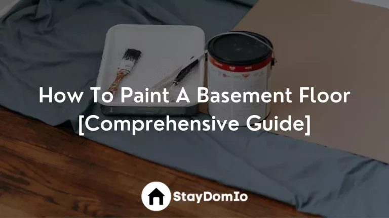 How To Paint A Basement Floor [Comprehensive Guide]