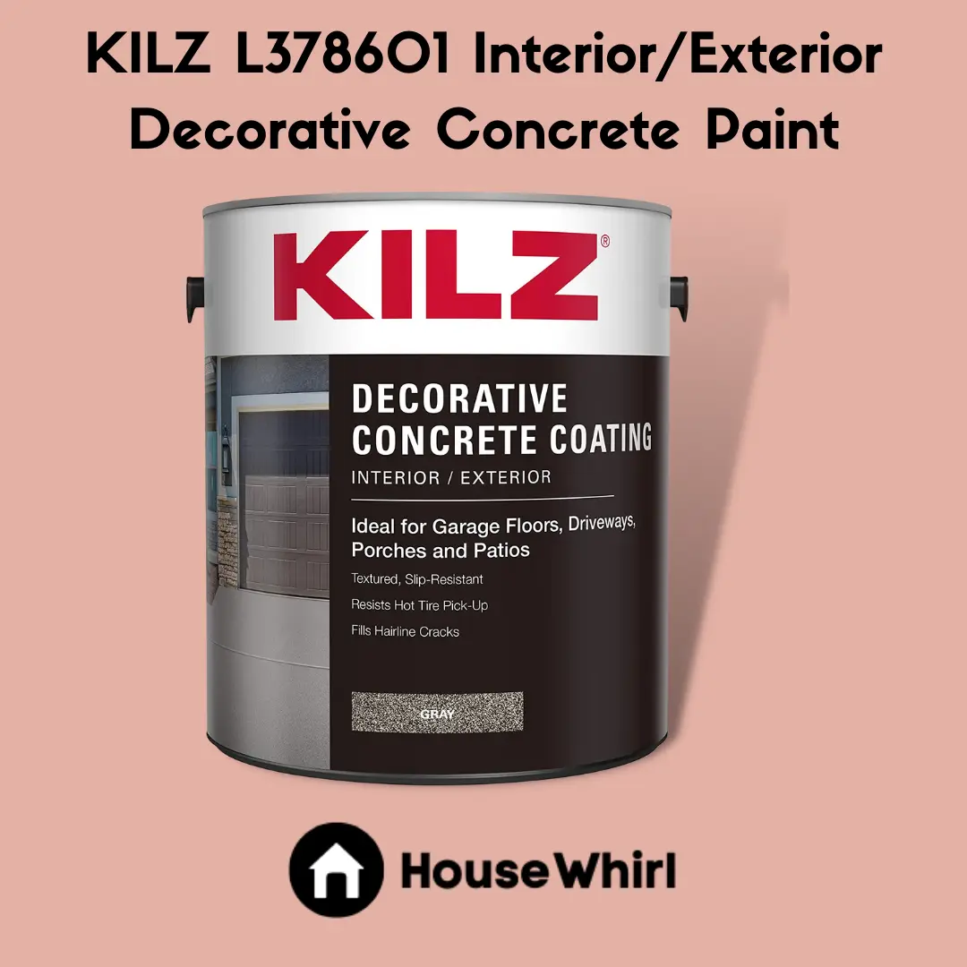 kilz l378601 interior exterior decorative concrete paint house whirl