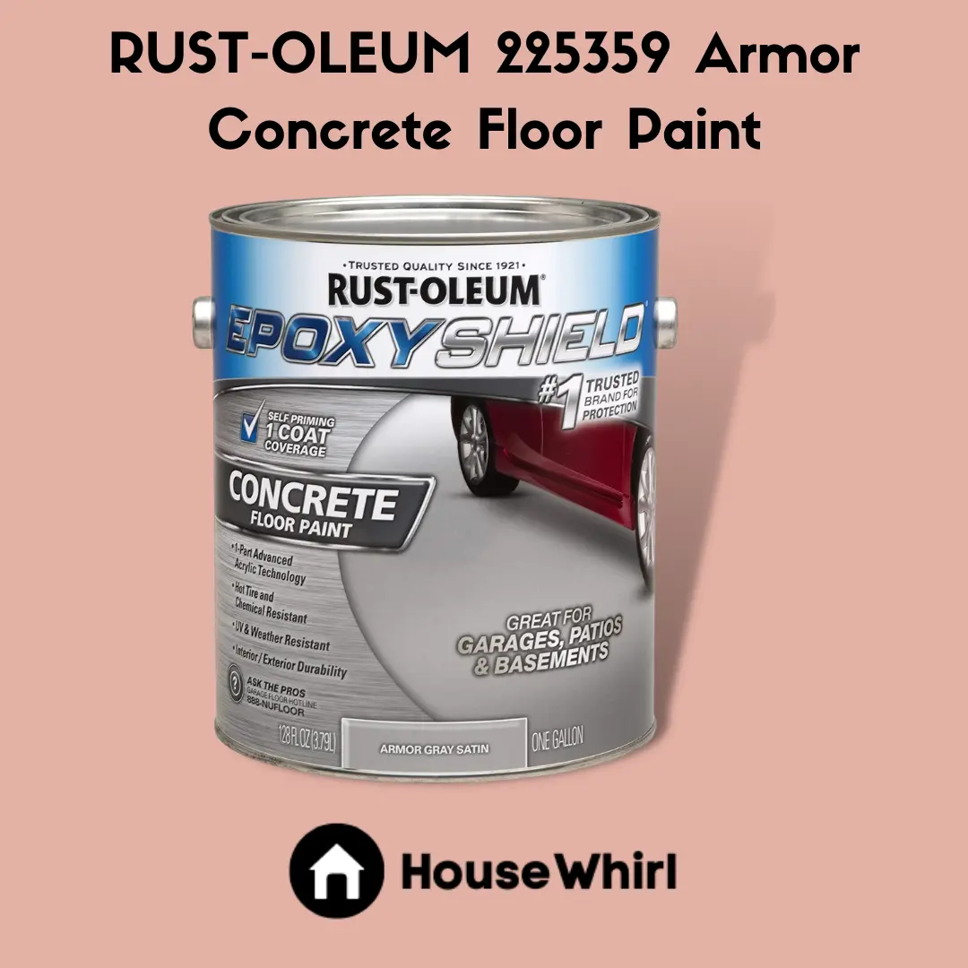 rust oleum 225359 armor concrete floor paint house whirl