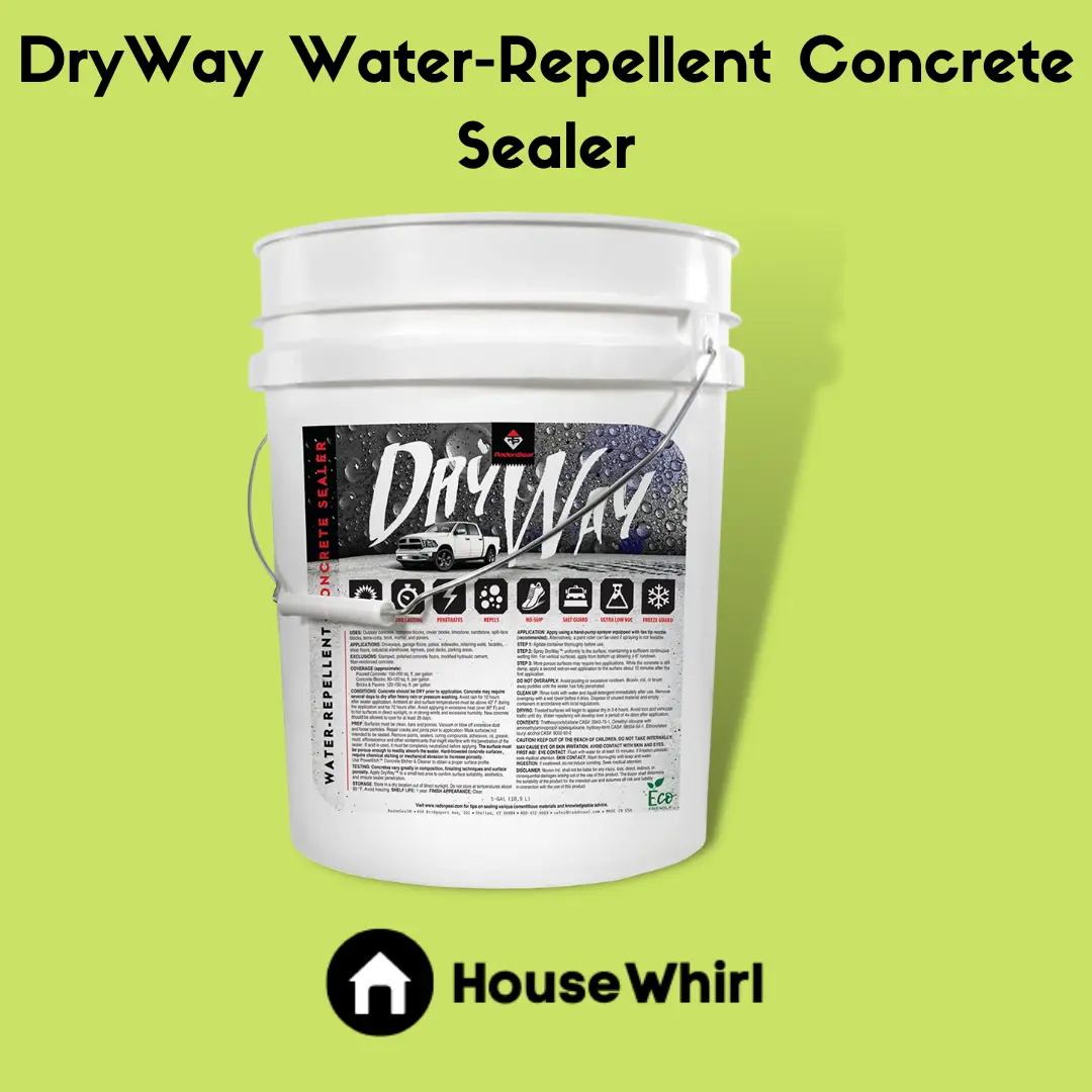 dryway water repellent concrete sealer house whirl