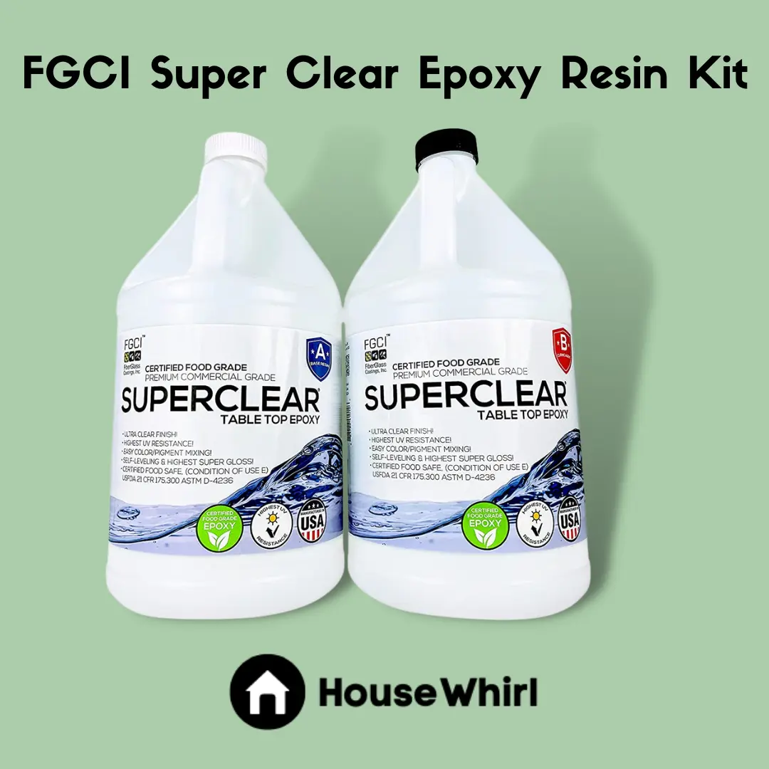 fgci super clear epoxy resin kit house whirl