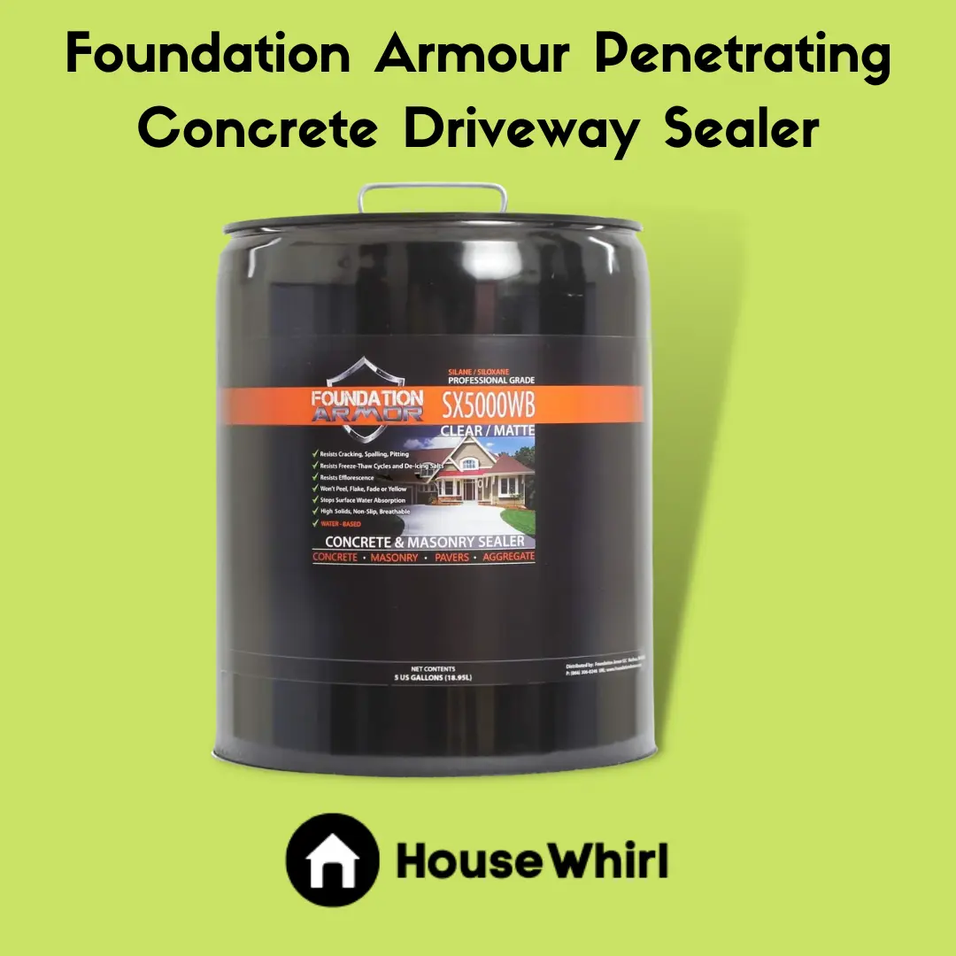 foundation armour penetrating concrete driveway sealer house whirl