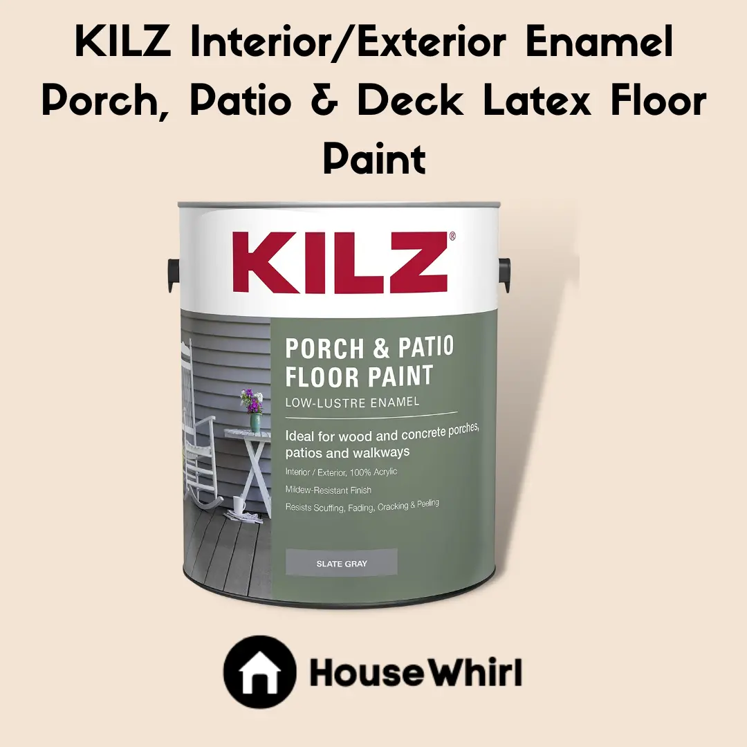 kilz interior exterior enamel porch patio & deck latex floor paint house whirl