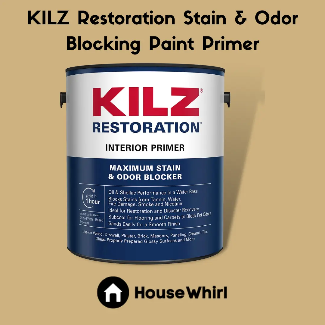 kilz restoration stain & odor blocking paint primer house whirl