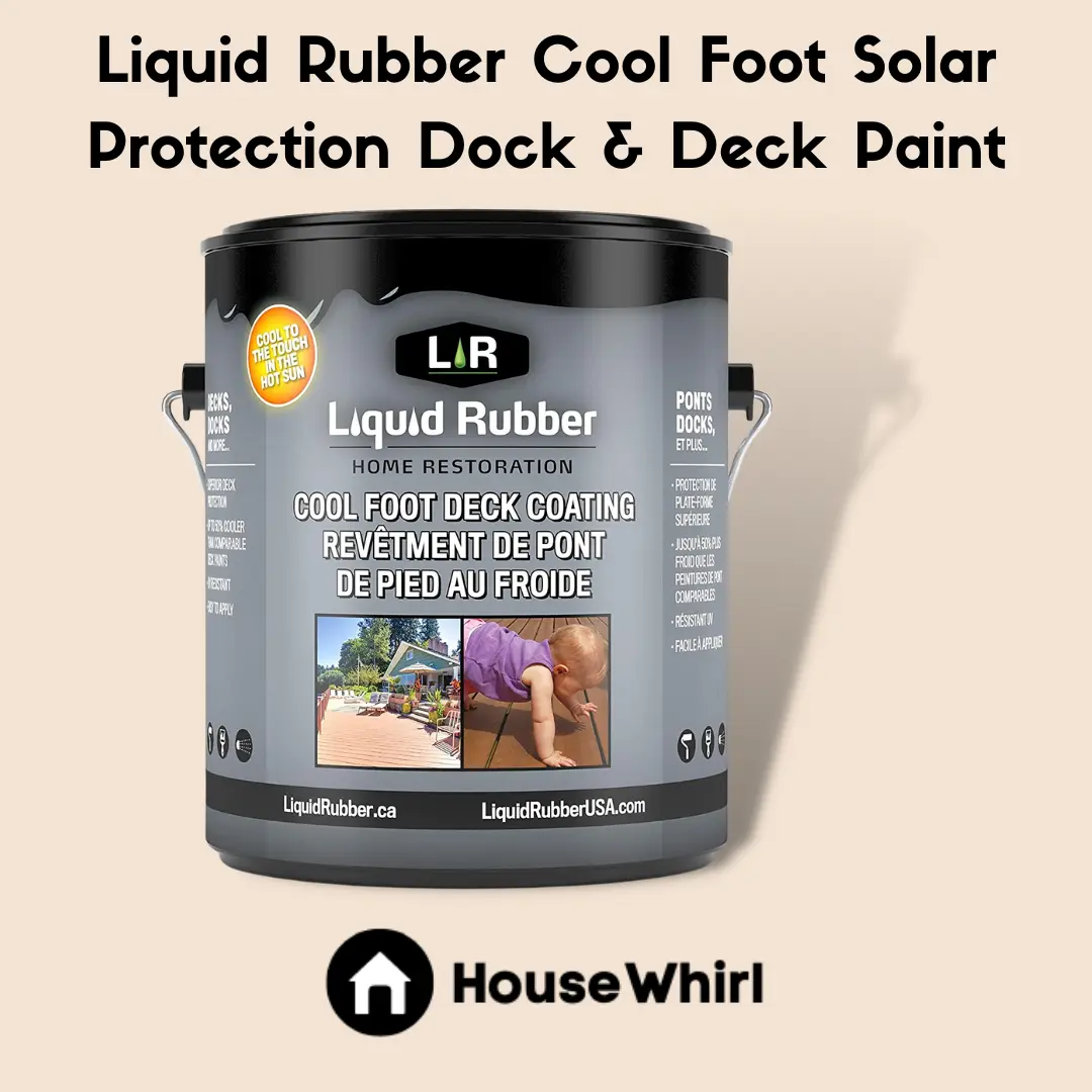 liquid rubber cool foot solar protection dock & deck paint house whirl