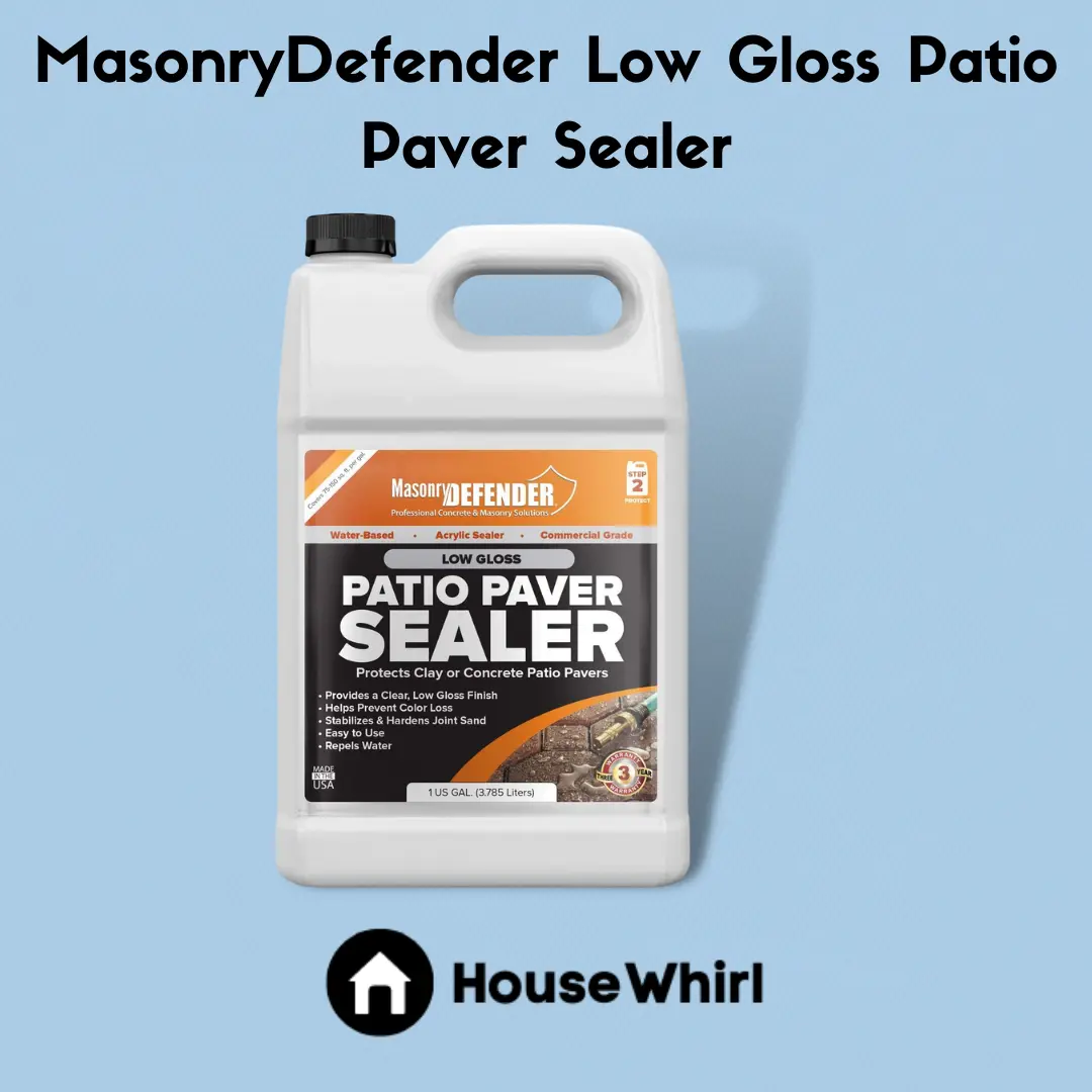 masonrydefender low gloss patio paver sealer house whirl