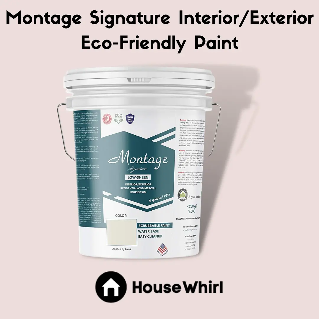 montage signature interior exterior eco friendly paint house whirl