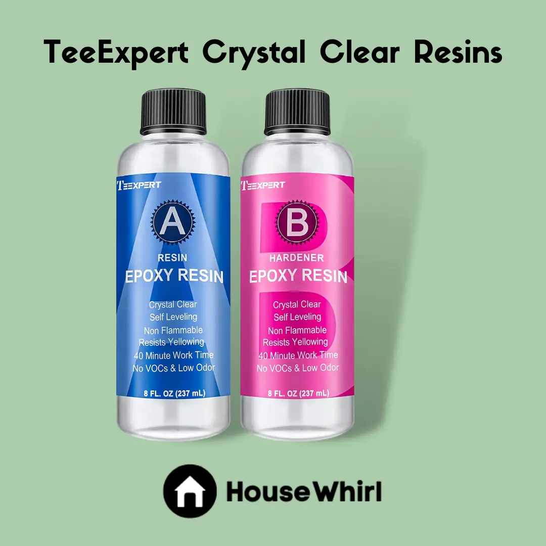 teeexpert crystal clear resins house whirl