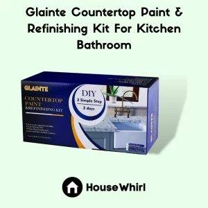 glainte countertop paint refinishing kit for kitchen bathroom house whirl