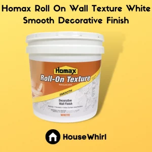 homax roll on wall texture white smooth decorative finish house whirl