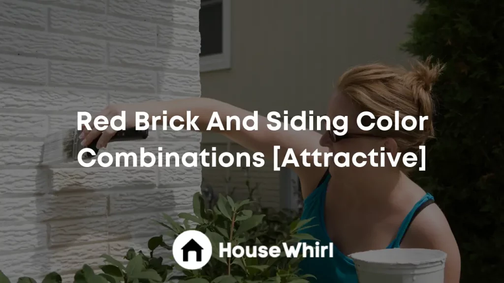 red brick and siding color combinations house whirl