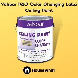 valspar 1420 color changing latex ceiling paint house whirl