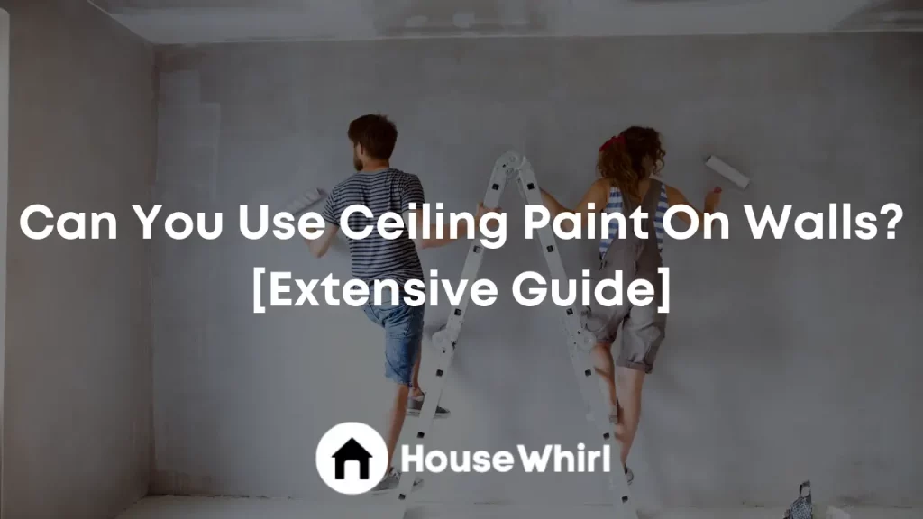 can you use ceiling paint on walls house whirl