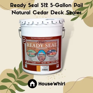 ready seal 512 5 gallon pail natural cedar deck sealer house whirl