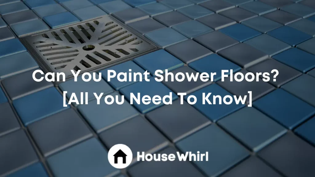 can you paint shower floors house whirl