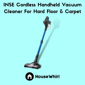 inse cordless handheld vacuum cleaner for hard floor carpet house whirl