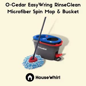 o-cedar easywring rinseclean microfiber spin mop bucket house whirl