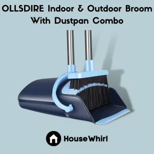 ollsdire indoor outdoor broom with dustpan combo house whirl
