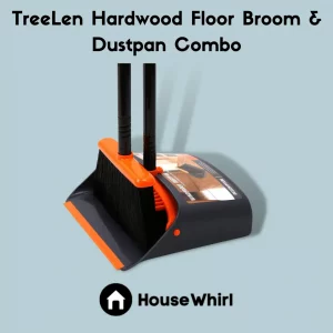 treelen hardwood floor broom dustpan combo house whirl