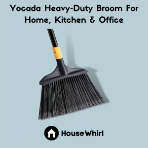 yocada heavy duty broom for home kitchen office house whirl