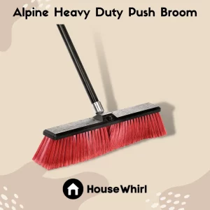 alpine heavy duty push broom house whirl