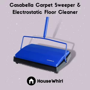 casabella carpet sweeper electrostatic floor cleaner house whirl