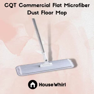 cqt commercial flat microfiber dust floor mop house whirl