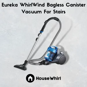 eureka whirlwind bagless canister vacuum for stairs house whirl