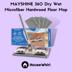 mayshine 360 dry wet microfiber hardwood floor mop house whirl