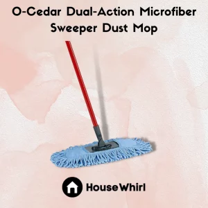 o-cedar dual action microfiber sweeper dust mop house whirl