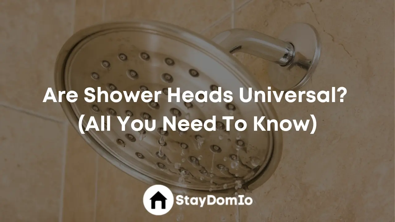 Are Shower Heads Universal? (All You Need To Know)