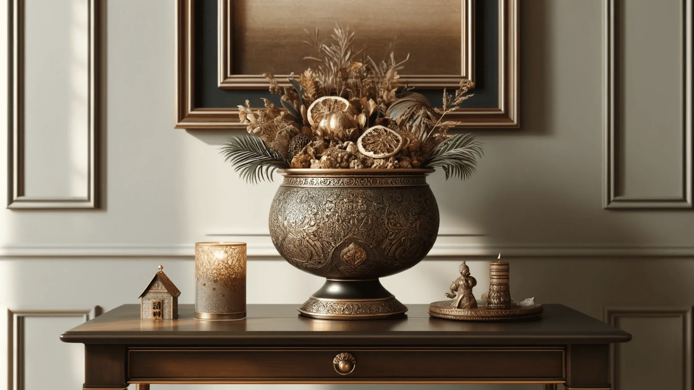 Ornate Bowl of Potpourri