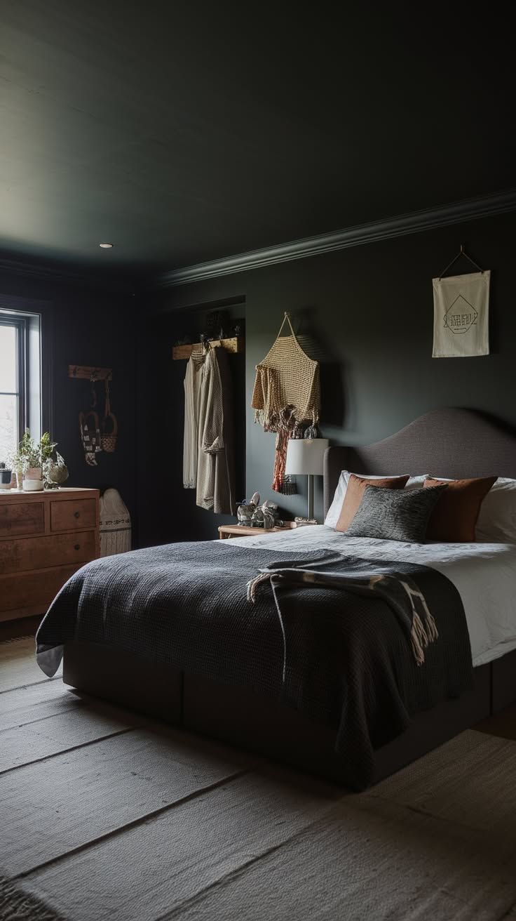 Top 20 Moody Master Bedroom Ideas