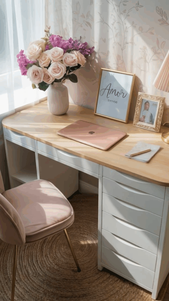Best Pink Home Office Ideas